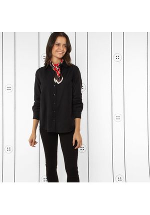 The Risky Business Shirt - Feather Black