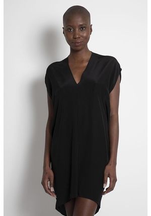 LARA TUNIC DRESS / BLACK