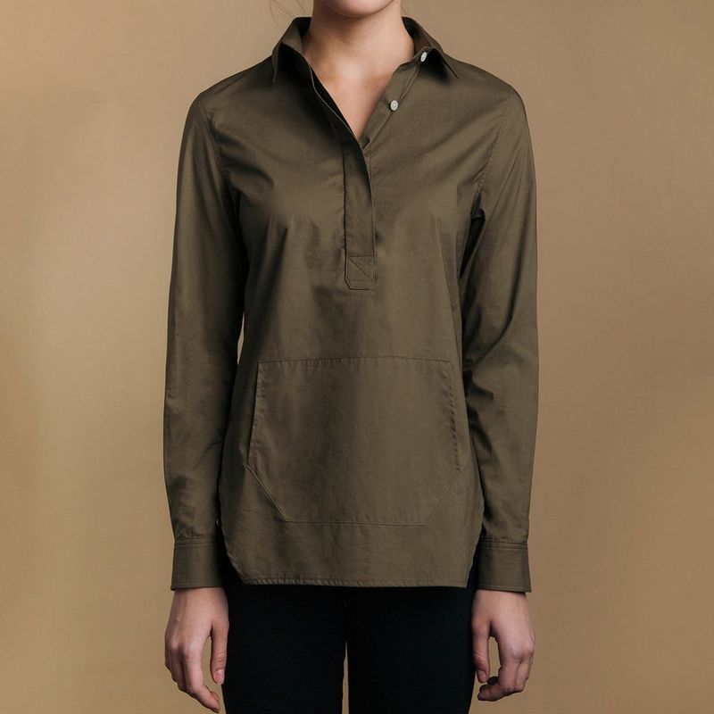 The-Trapezoid-Pullover-Matte-Olive